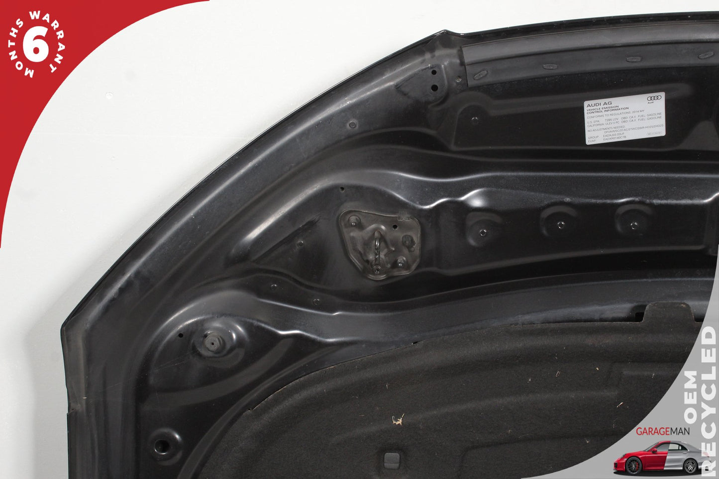 2012-2018 Audi A7 S7 RS7 Front Hood Bonnet Panel Shell Black 4G8823029B OEM