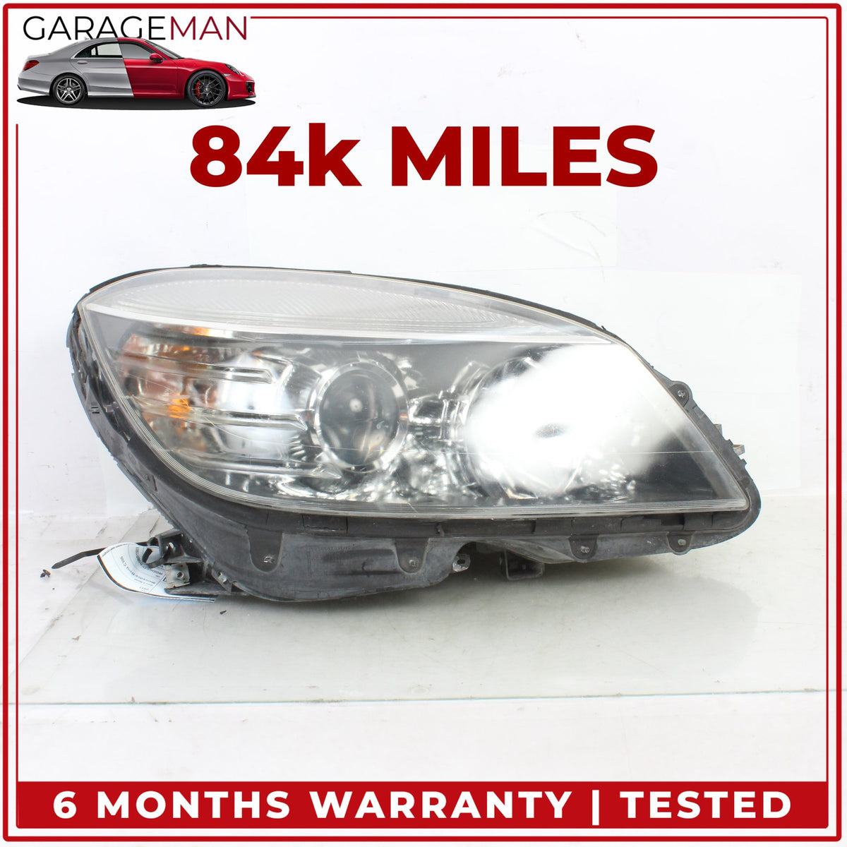 2008-2011 Mercedes W204 C300 Front Right Halogen Head Light Lamp 2048202239 OEM