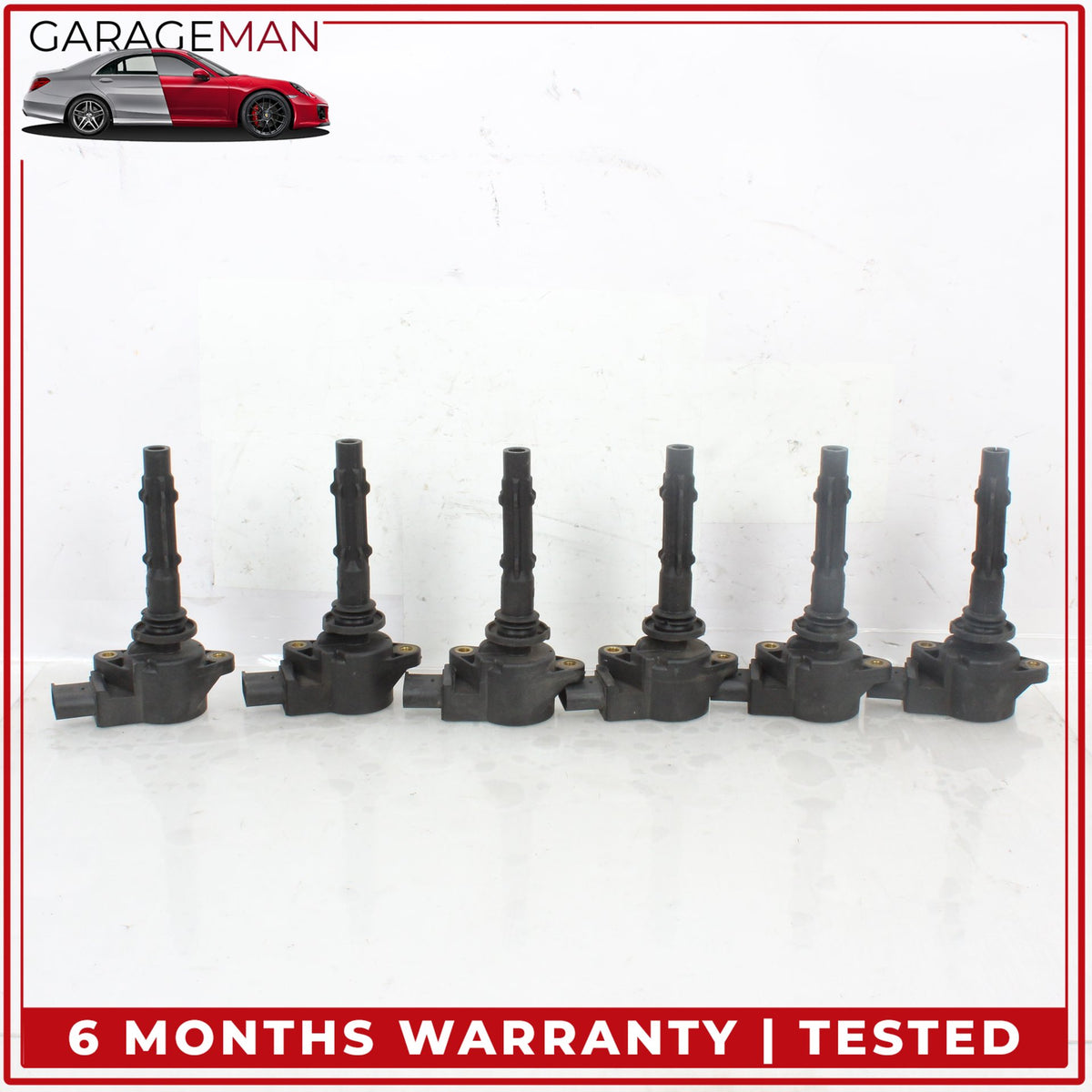 2006-2013 Mercedes W211 E350 GLK350 Ignition Coils Set of 6 Pc 0001502780 OEM