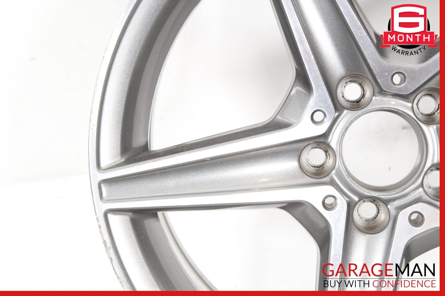 2015-2018 Mercedes W205 C300 Rear Wheel Rim 8.5Jx18H2 ET49 2054011200 OEM