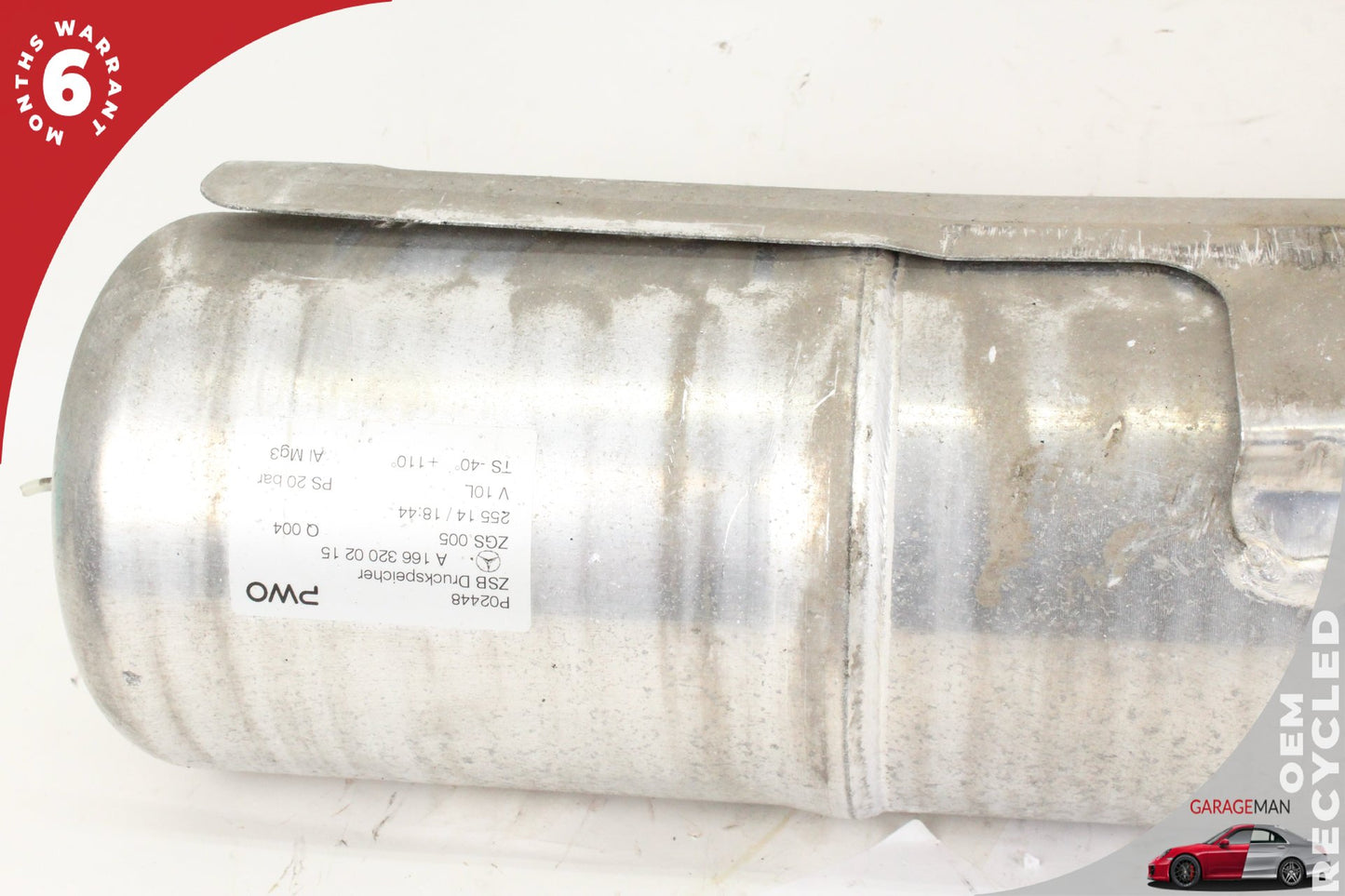 2013-2019 Mercedes X166 GL550 Air Suspension Pressure Reservoir 1663200215 OEM