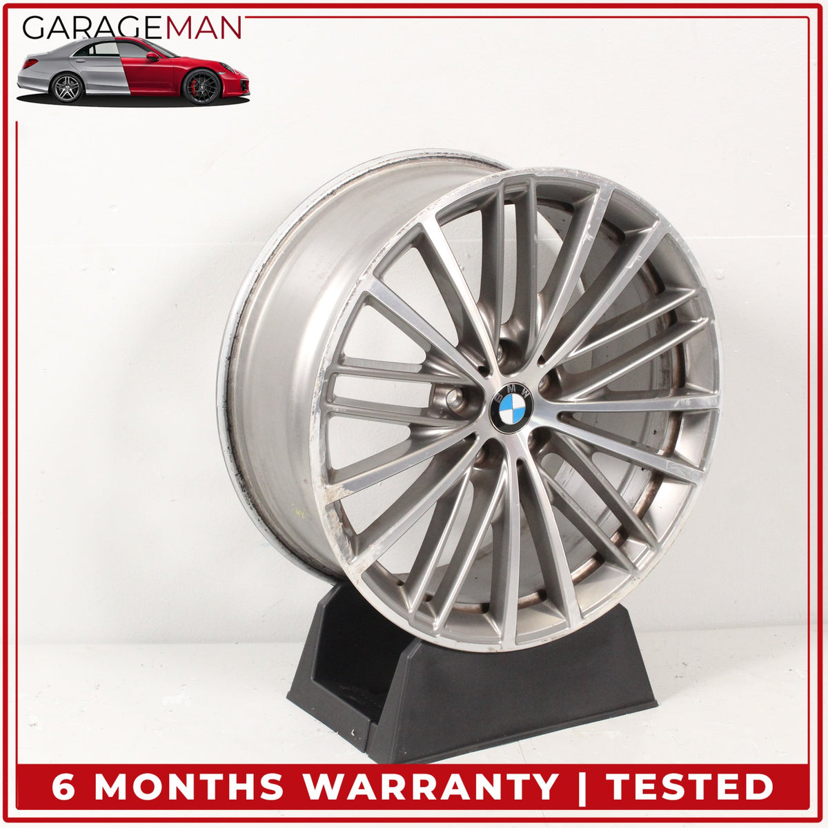2017-2023 BMW 530e 530i M550i 540i Front Side Wheel Rim 8JX19H2 IS30 6894839 OEM