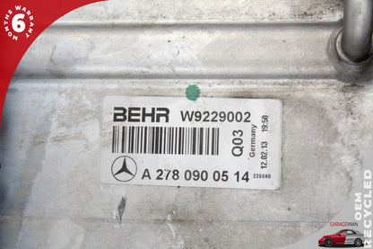 2011-2020 Mercedes X166 GL450 Engine Intercooler Radiator Manifold Assy OEM