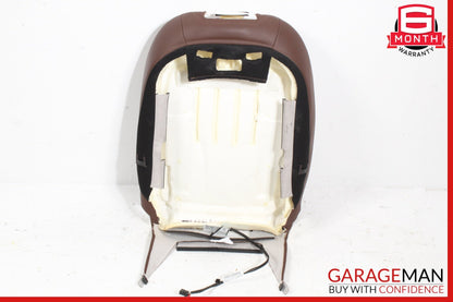 2017-2019 Audi Q7 Front Right Passenger Side Top Upper Seat Cushion Brown OEM
