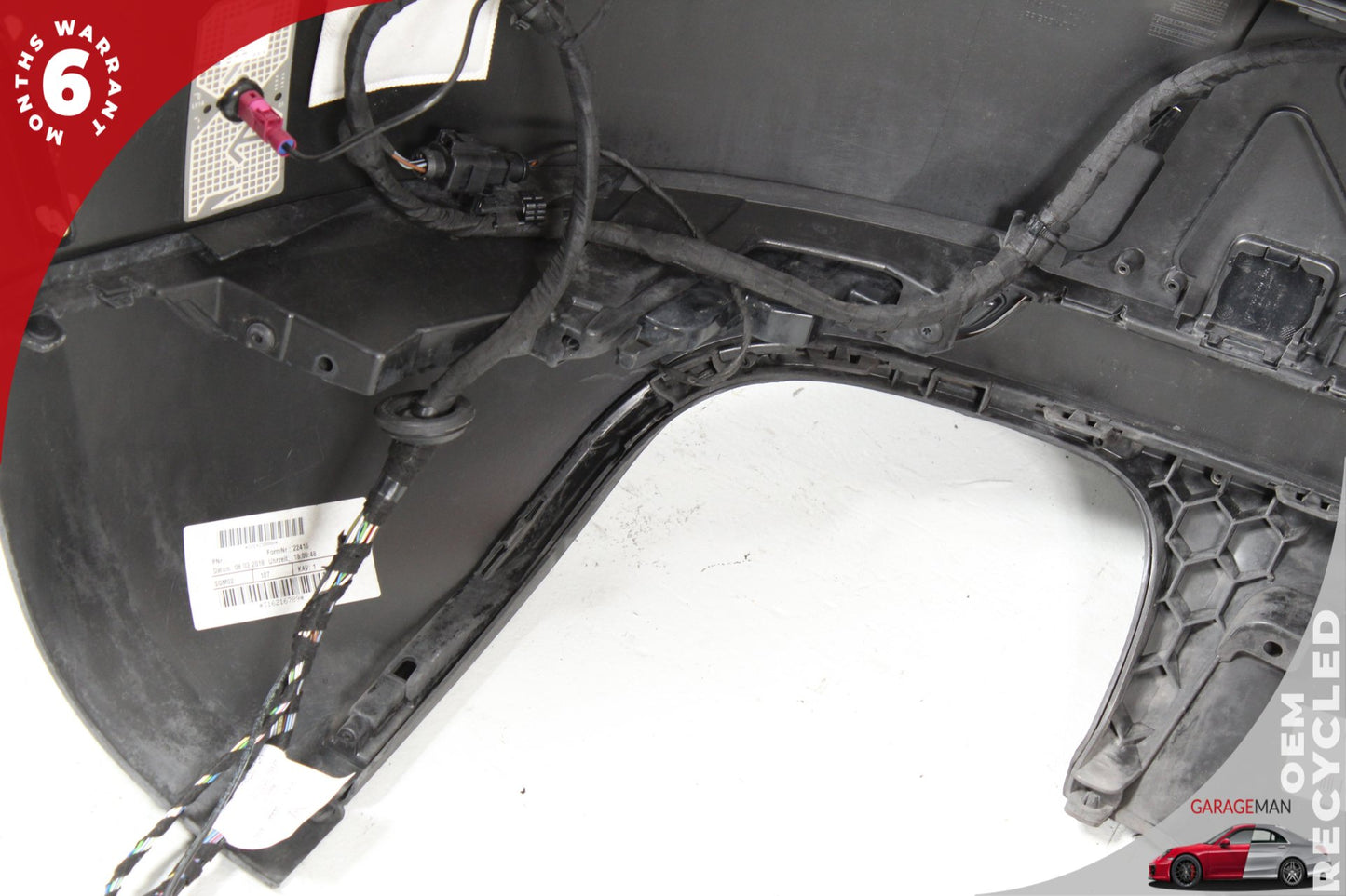2015-2018 Porsche Macan 95B SUV Rear Bumper Cover 95B807417G Volcano Grey Metallic OEM