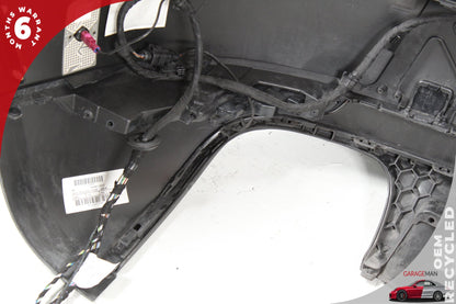 2015-2018 Porsche Macan 95B SUV Rear Bumper Cover 95B807417G Volcano Grey Metallic OEM