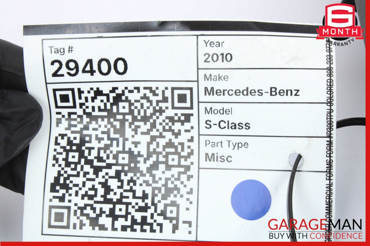 2009-2017 Mercedes-Benz S550 W221 Front Right LED Daytime Running Light Fog Lamp