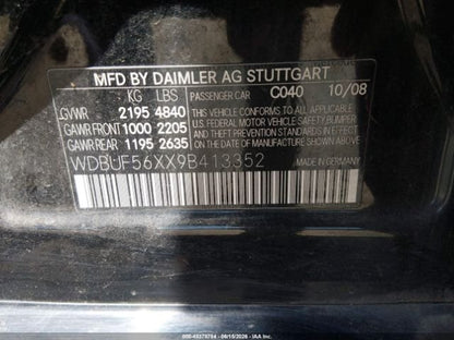 Parting Out- 2009 Mercedes-Benz E350 W211- 166