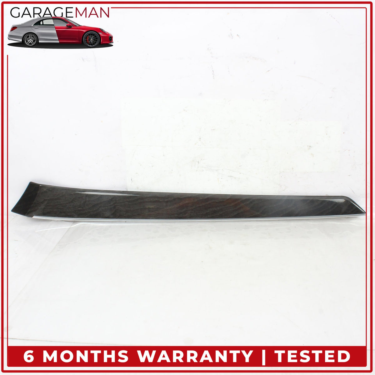2014-2016 Mercedes W212 E400 Front Dash AC Air Vent Panel w/ Door Trim Wood OEM