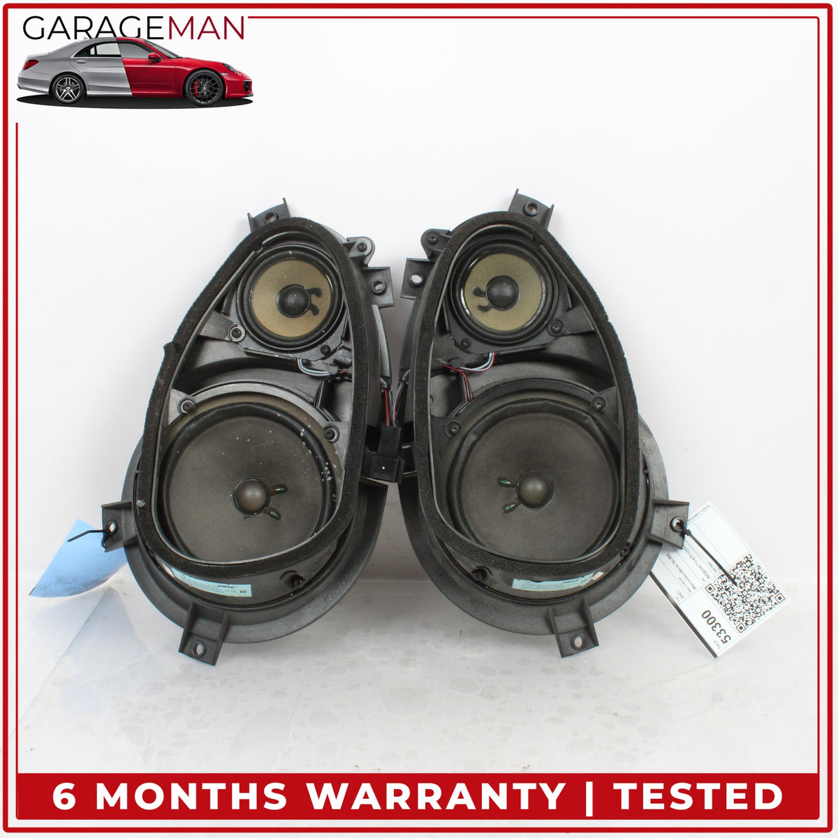 2003-2008 Mercedes R230 SL550 Left and Right Door Sound Audio Speaker Bose OEM