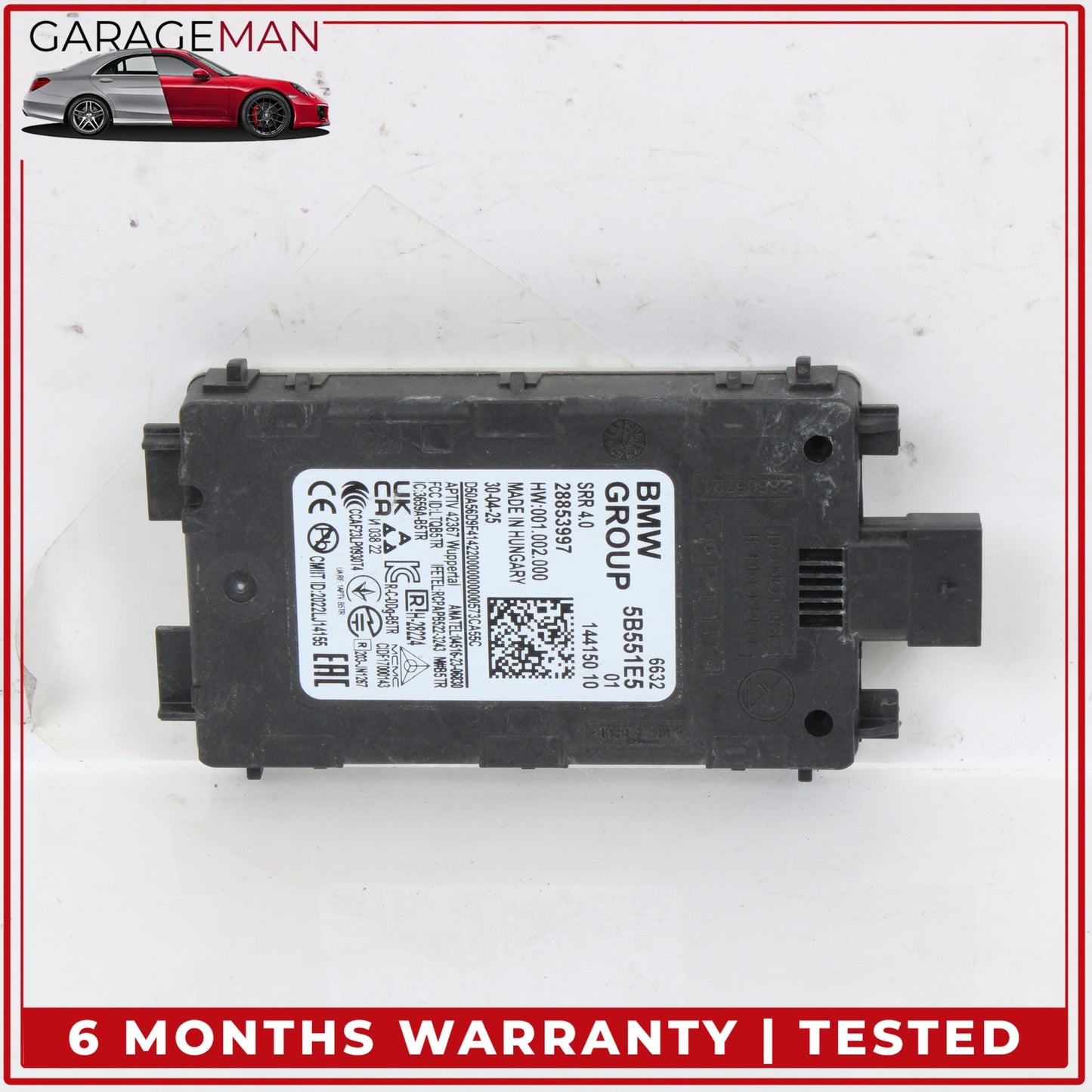 2023-2026 BMW X2 U10 SUV Blind Spot Radar Sensor 66325B551E5 OEM