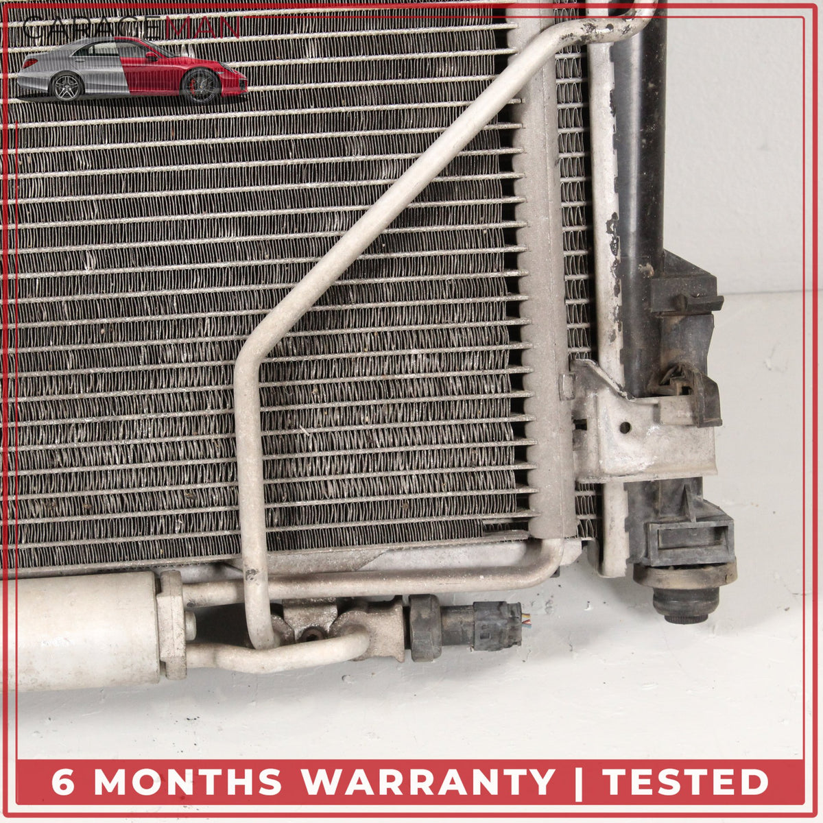 2005-2009 Mercedes W203 C230 Engine Cooling Radiator AC Condenser Assembly OEM