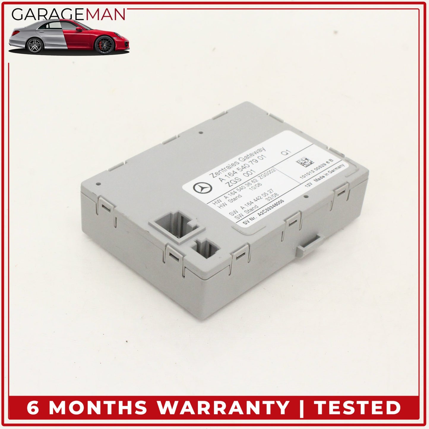 2006-2013 Mercedes W164 ML350 Central Gateway Control Module Unit 1645407901 OEM