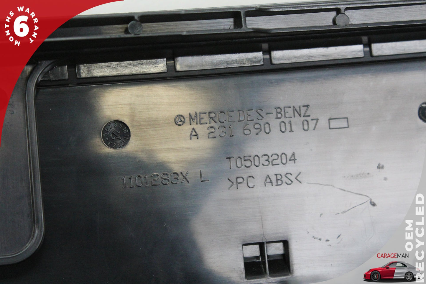 2013-2020 Mercedes R231 SL550 Rear Rollover Bar Cover Trim 2316900107 OEM
