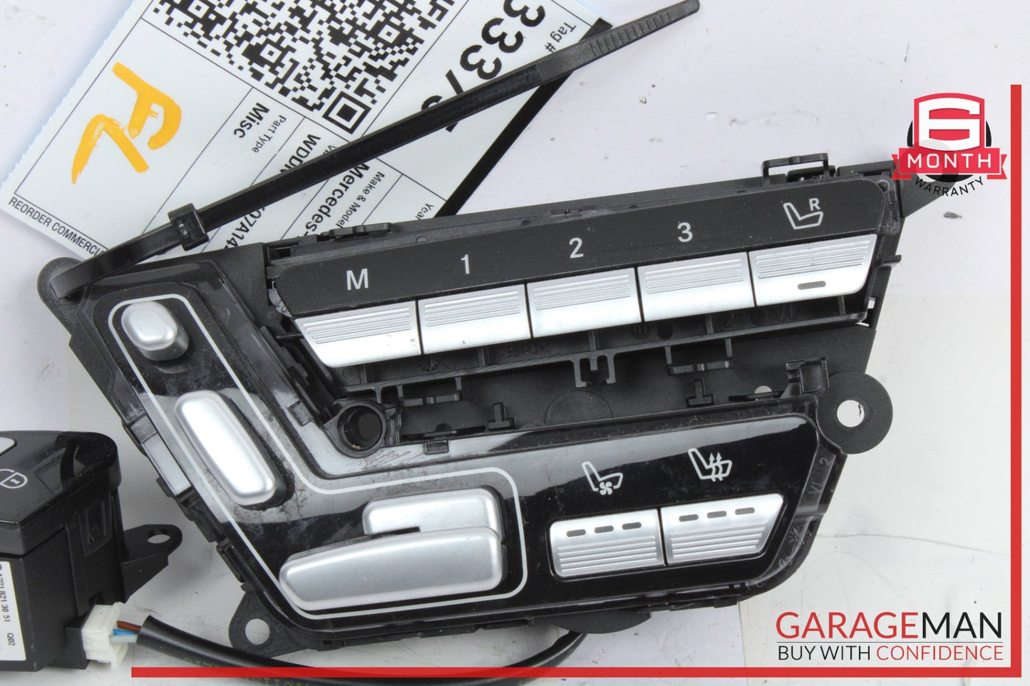 2007-2014 Mercedes S550 W221 Front Left Seat Memory Control Switch 2218707651