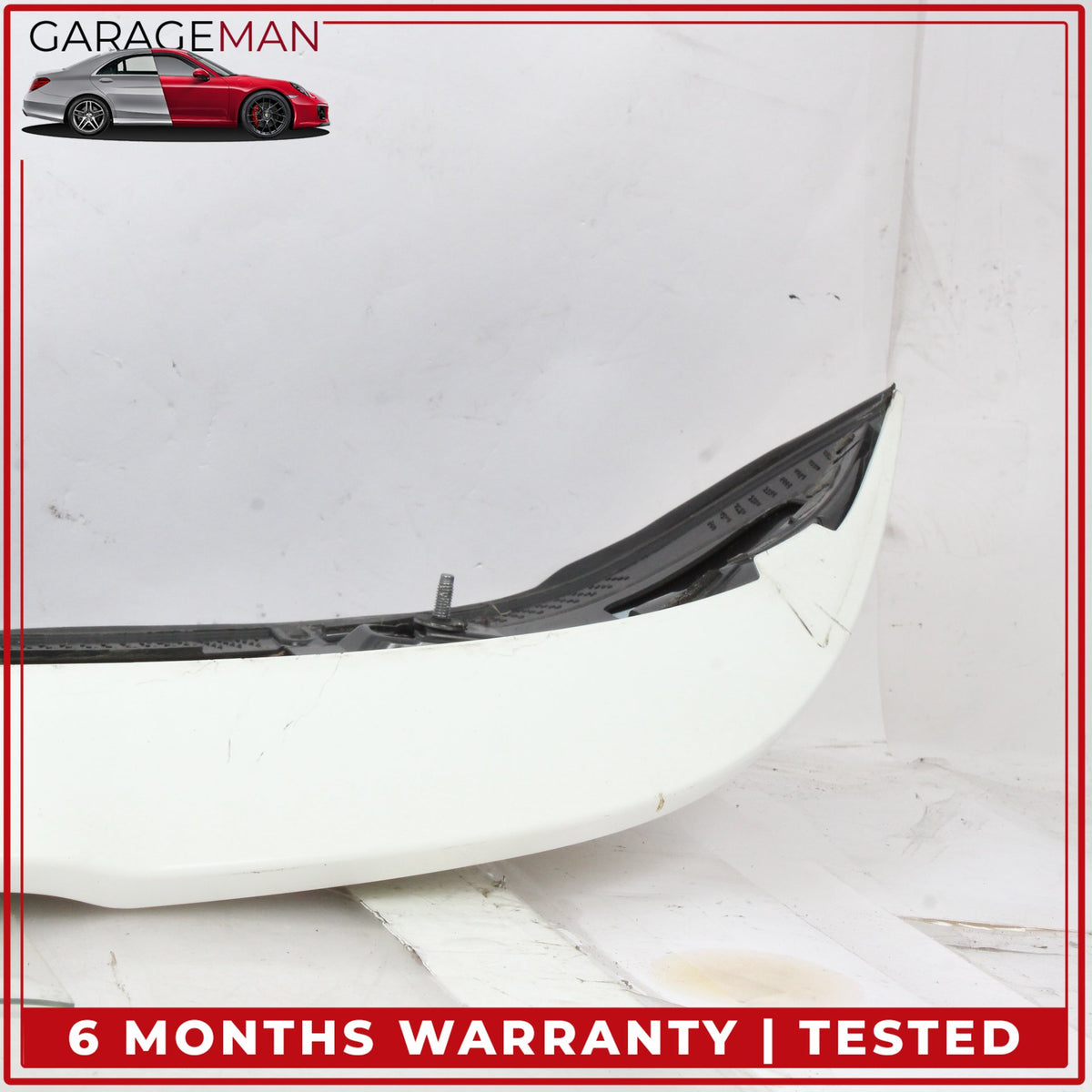 2015-2020 Mercedes X156 GLA250 Rear Spoiler Wing w/ 3rd Brake Light White OEM