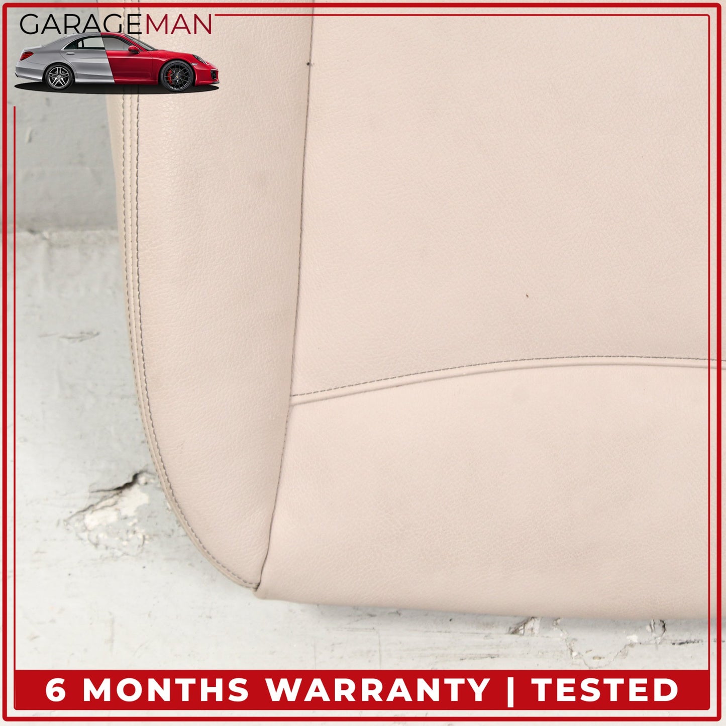 2011-2018 BMW X3 X4 SUV Front Right Side Lower Bottom Seat Cushion Beige OEM