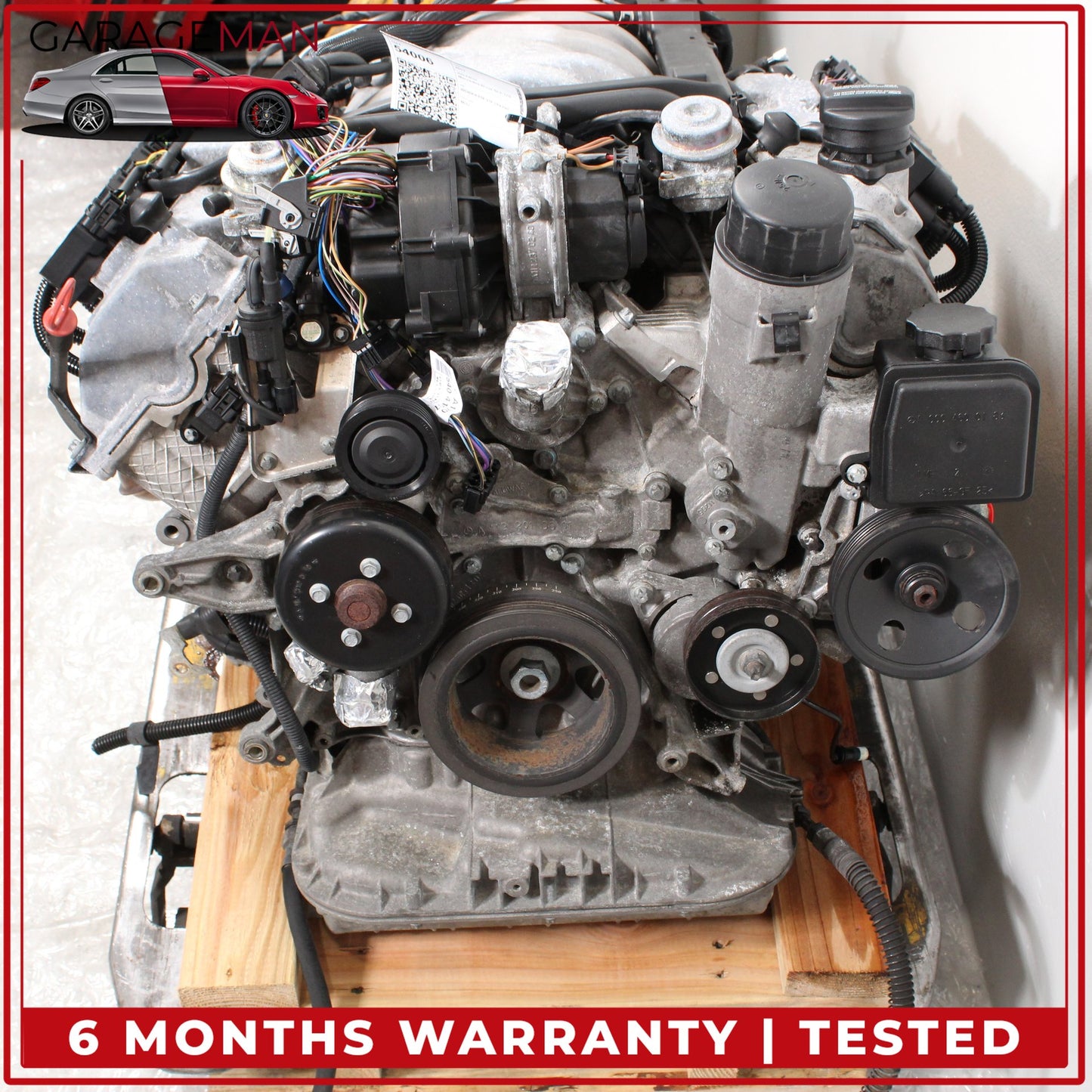 1998-2005 Mercedes R170 SLK320 RWD 3.2L V6 112947 Engine Motor Assembly OEM 178K
