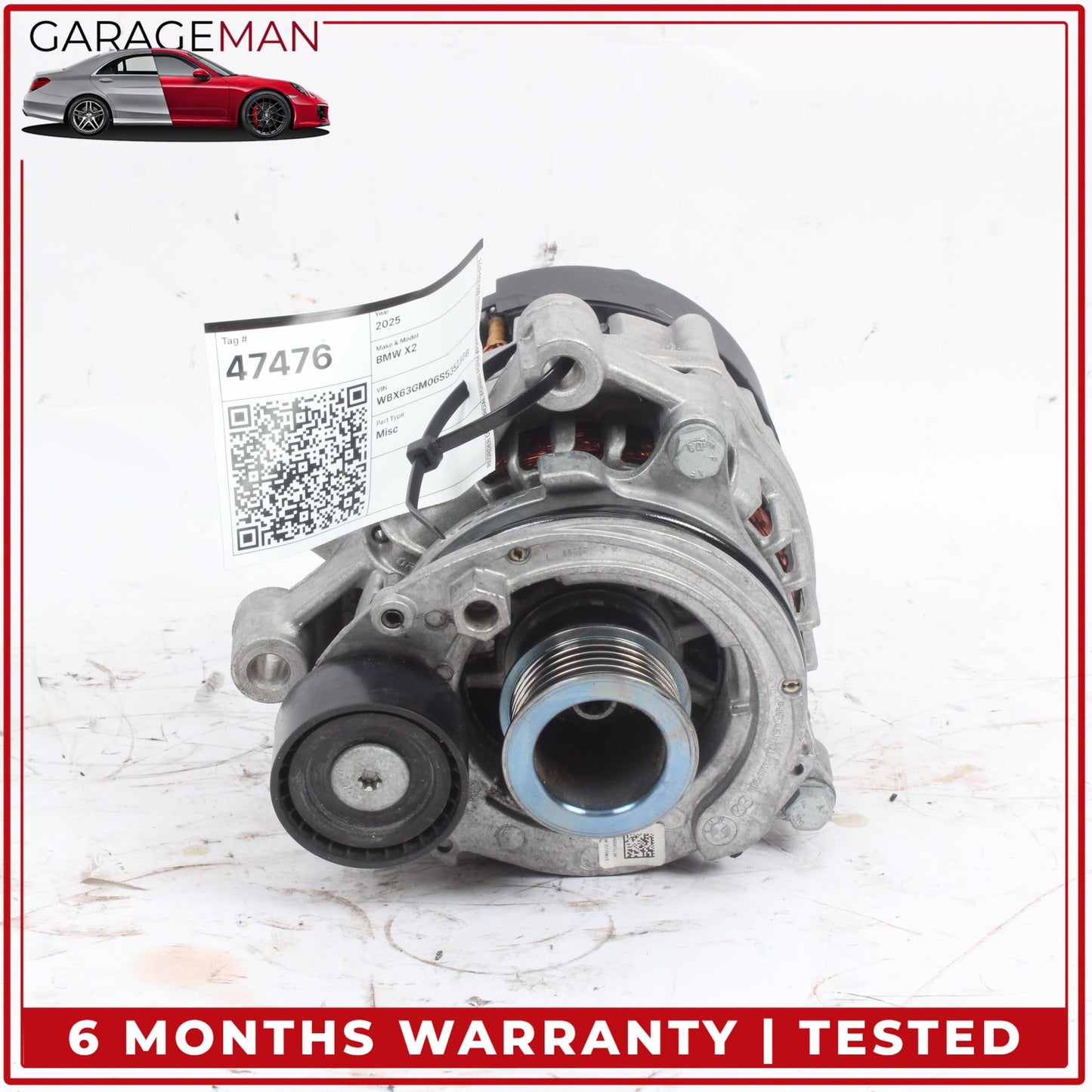 2023-2025 BMW X2 U10 AWD Engine Generator Alternator 5A504F9 OEM