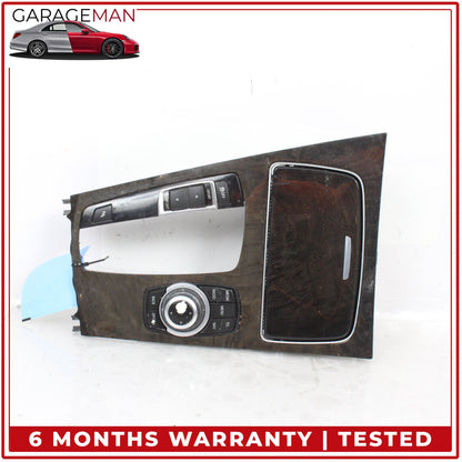2009-2015 BMW 740i F01 Front Center Console Shifter Trim w/ Switches 9113863 OEM