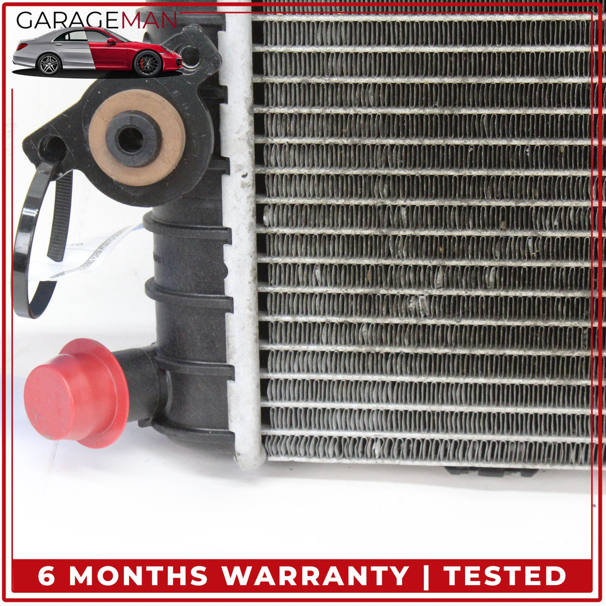 2017-2024 Audi Q7 Left Driver Side Auxiliary Secondary Radiator 4M0121212D OEM