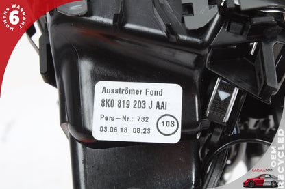 2013-2017 Audi Q5 SQ5 Rear AC A/C Climate Control Dual Air Vent 8K0819203 OEM