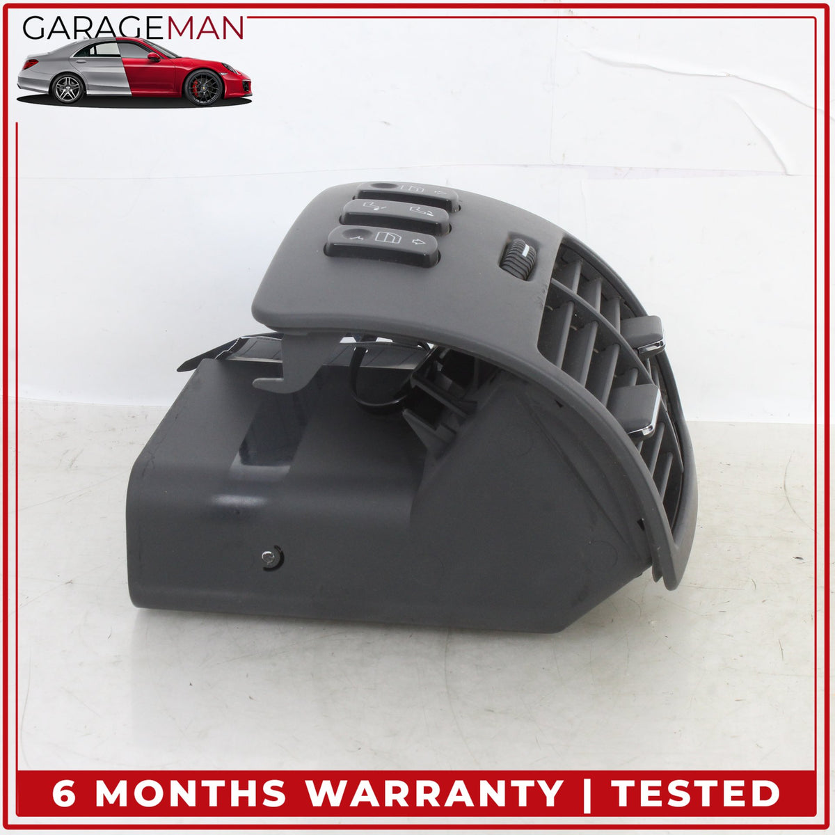 2003-2006 Mercedes W215 CL500 Rear Center Console AC A/C Air Vent Trim OEM