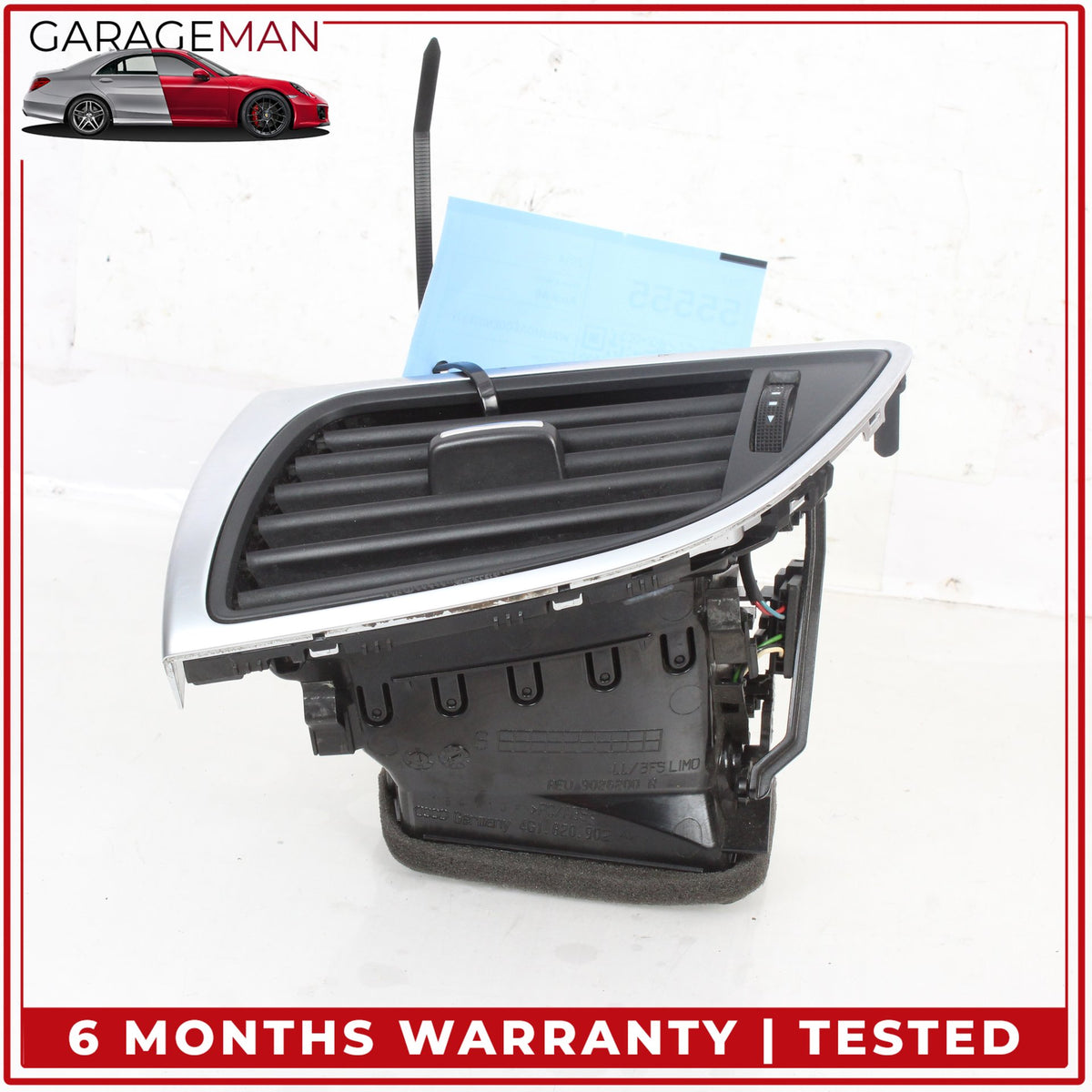 2012-2018 Audi A6 S6 Front Right Side Dash AC A/C Air Vent Grille 4G1820902 OEM
