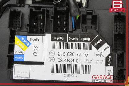 2000-2006 Mercedes CL55 AMG Front Left Seat Control Memory Switch 2158207710