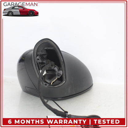 2015-2018 Porsche Cayenne 958 Front Left Door Rear View Mirror w/ Blind Spot OEM