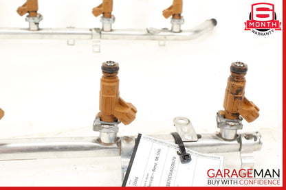 00-06 Mercedes-Benz ML500 W164 SUV Fuel Rail Line w/ Injectors 1130700595