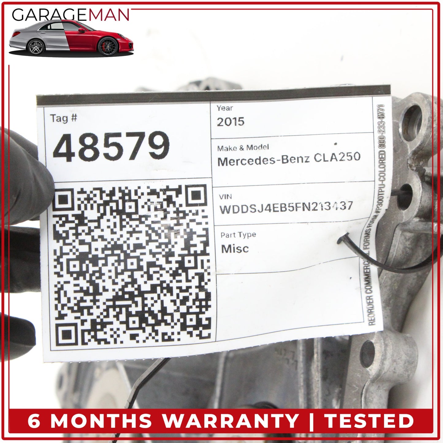 2014-2019 Mercedes W117 CLA250 Engine Rear Timing Valve Cover 2700150400 OEM