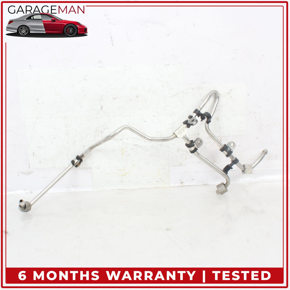 2007-2015 Audi Q7 4L 3.0L High Pressure Fuel Gas Line Pipe Hose 06E127509R OEM