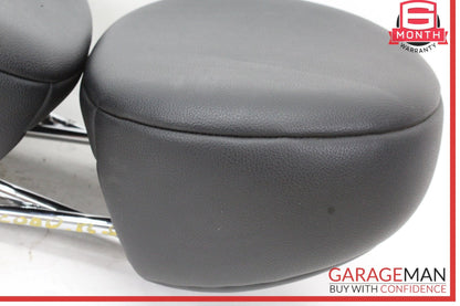 2007-2013 Mini Cooper Front Left and Front Right Side Seat Head Rest Black OEM