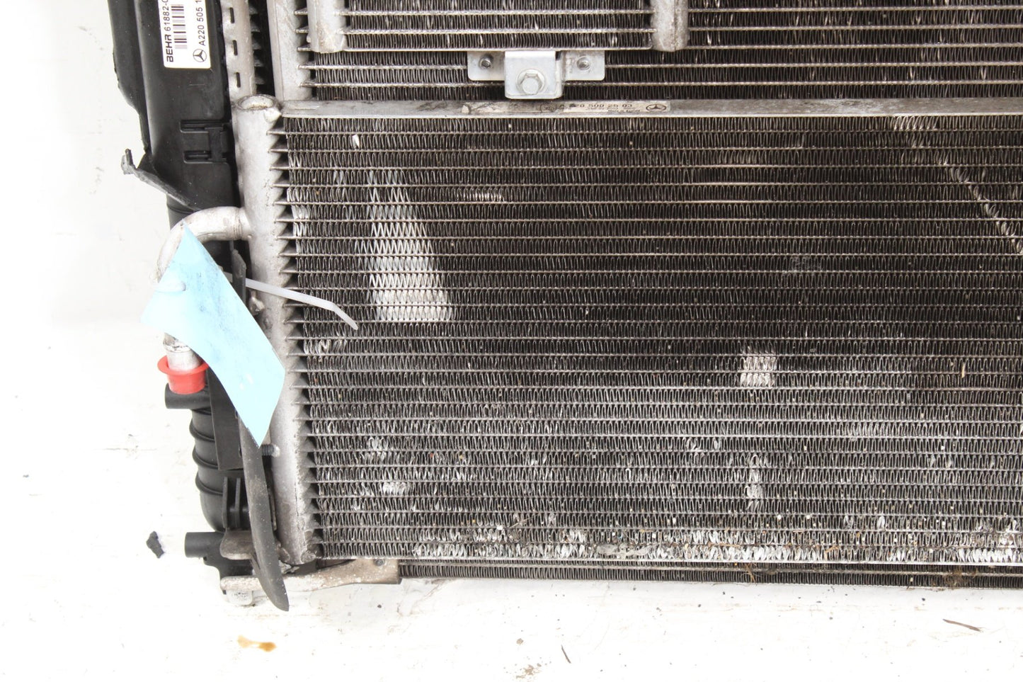 98-12 Mercedes-Benz S55 AMG W220 Sedan Engine Cooling Radiator AC A/C Condenser Assembly 2155000000 OEM