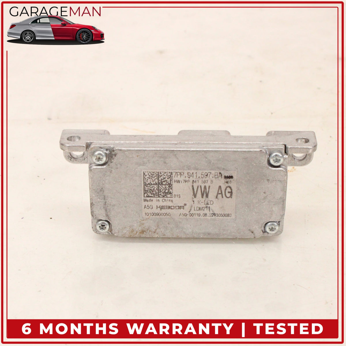 2015-2024 Porsche Macan 95B Head Light Lamp Control Module Unit 7PP941597BA OEM