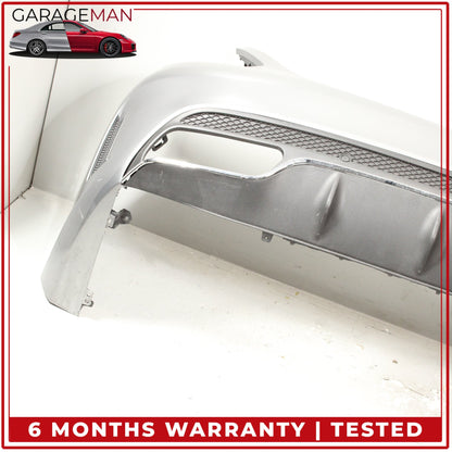2015-2018 Mercedes-Benz C300 W205 Sport Rear Bumper Cover Assembly Silver OEM