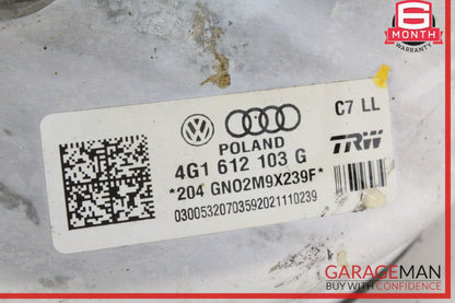 2012-2018 Audi A6 Power Brake Booster Master Cylinder w/ Reservoir 4G1612103G
