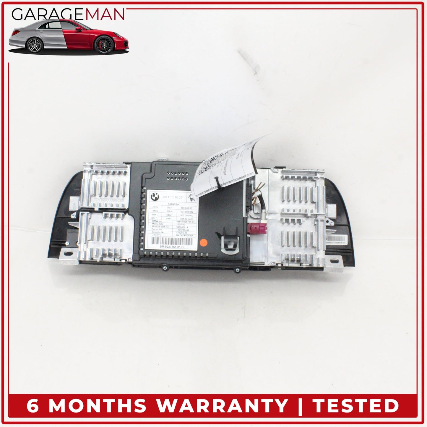 2011-2016 BMW 550i 535i Front Center Dash Display Screen Monitor 9225707 OEM