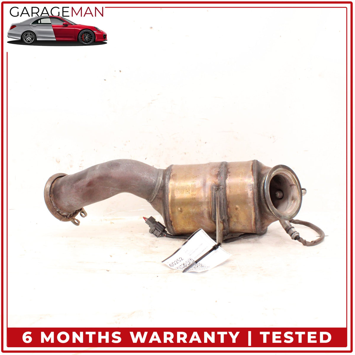 2015-2020 Mercedes W213 E300 C300 C350e Exhaust Downpipe 2054900156 OEM