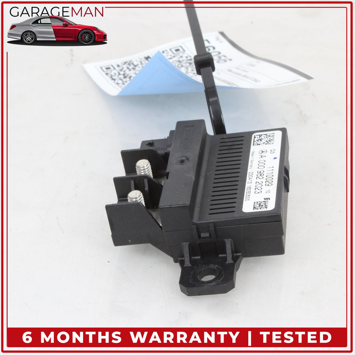 2010-2017 Mercedes W212 E350 Battery Monitoring Control Module 0009822023 OEM