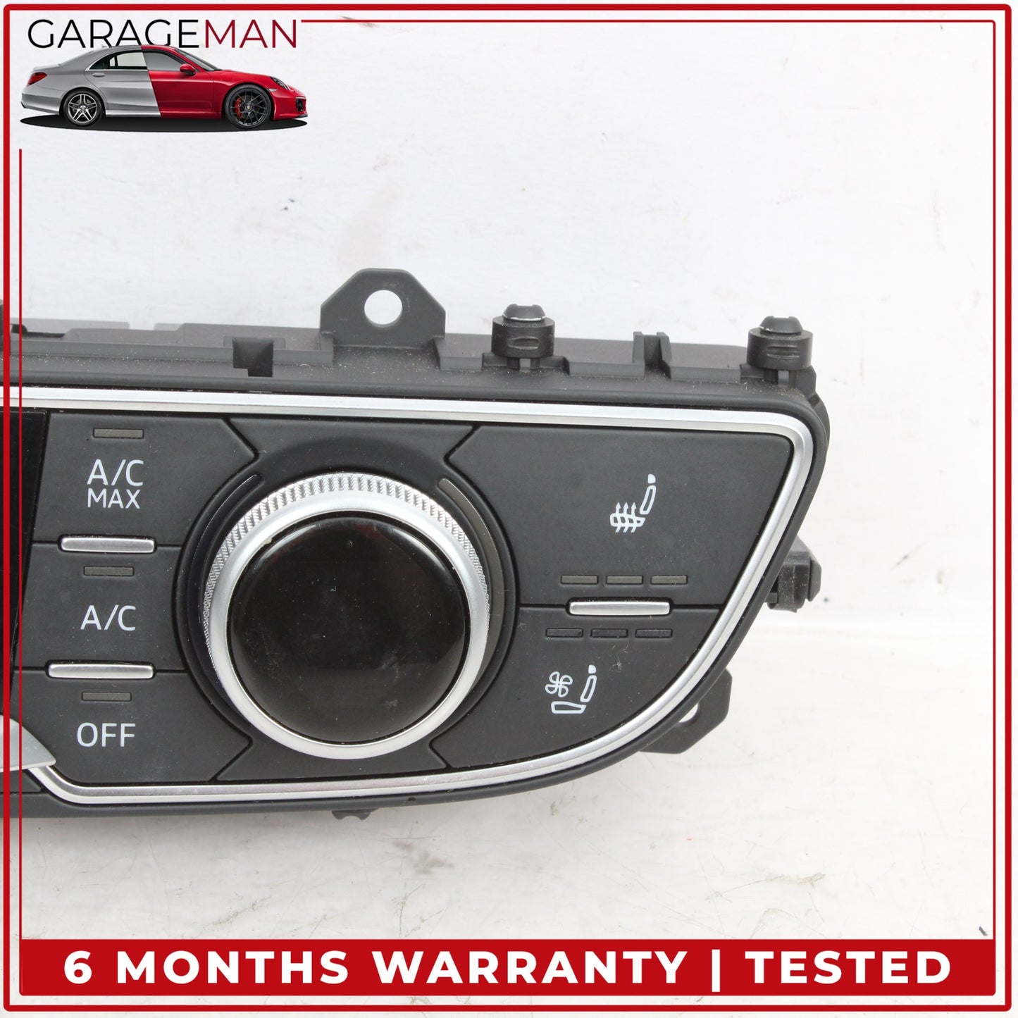 2017-2019 Audi Q7 Front AC A/C Temperature Climate Control Panel 4M0820043AB OEM