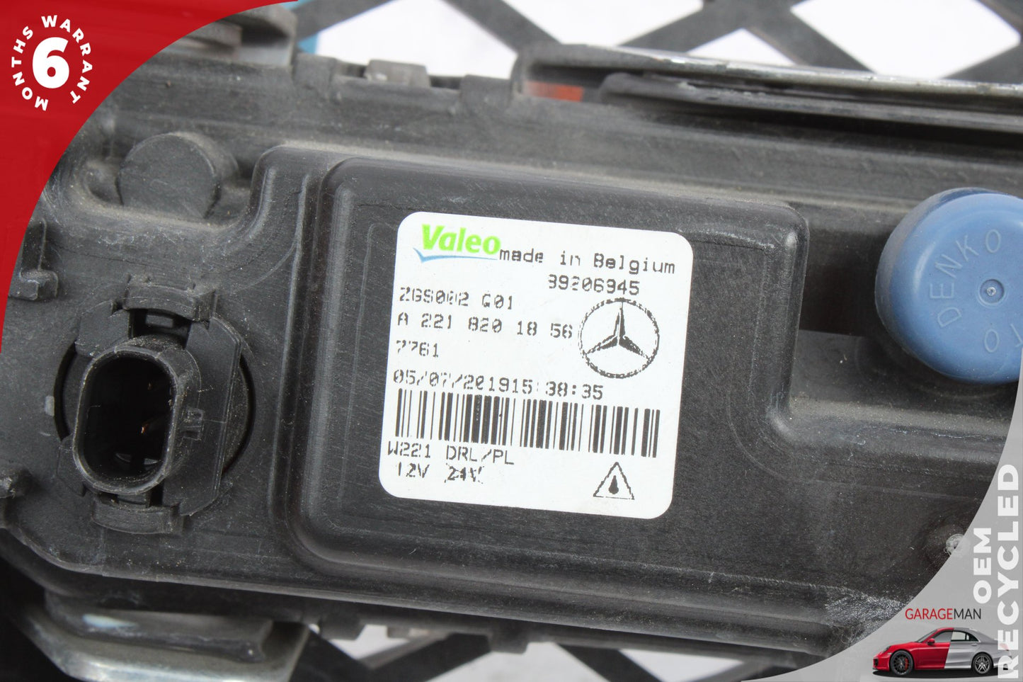 2012-2014 Mercedes W218 CLS550 Front Right Side Daytime Running Lamp 2218201856
