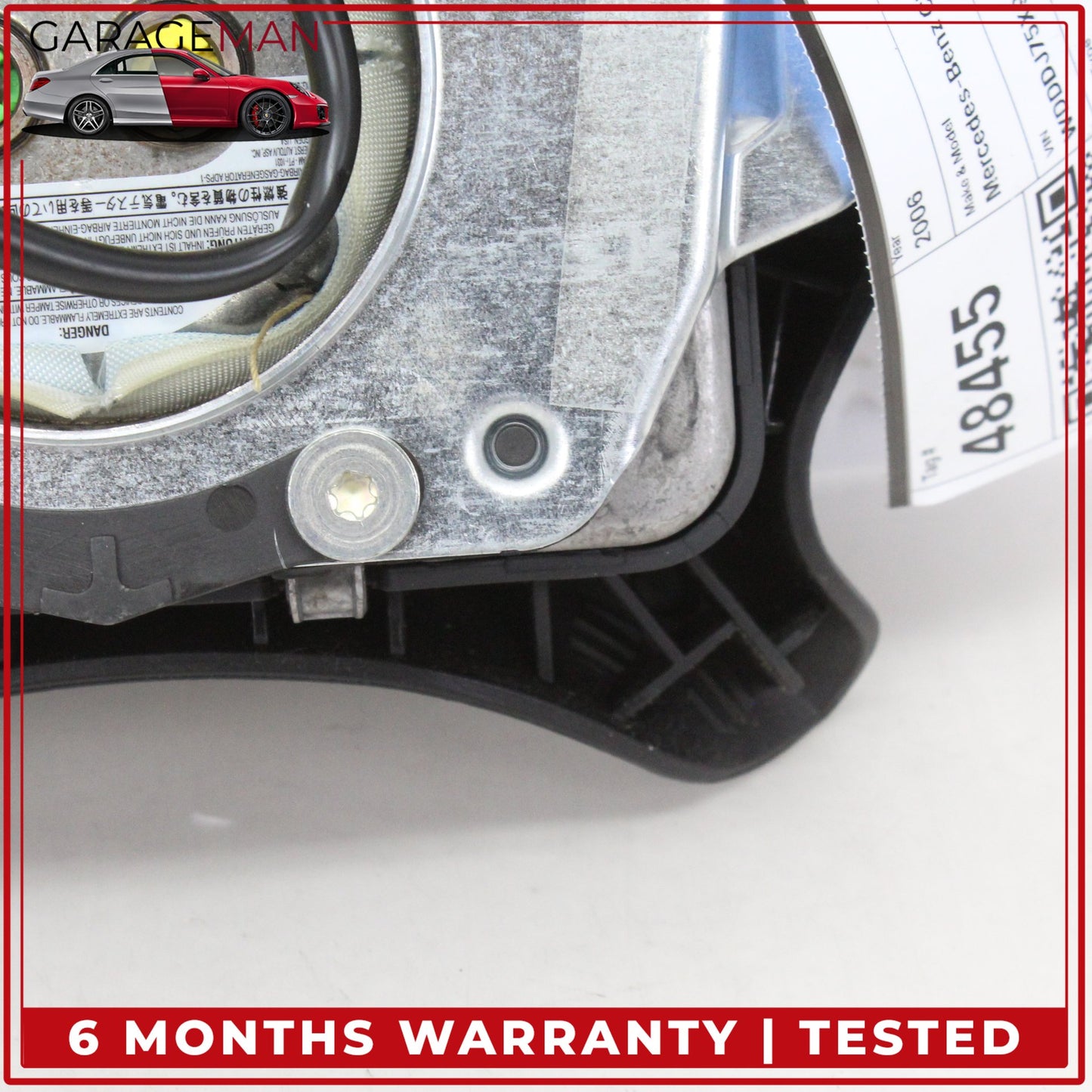 2003-2012 Mercedes W219 CLS500 Front Left Side Steering Wheel Airbag Air Bag OEM