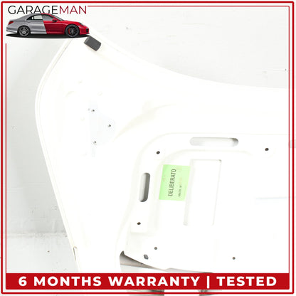 2008-2019 Maserati GranTurismo Coupe Trunk Lid Panel Assembly White 80085700 OEM