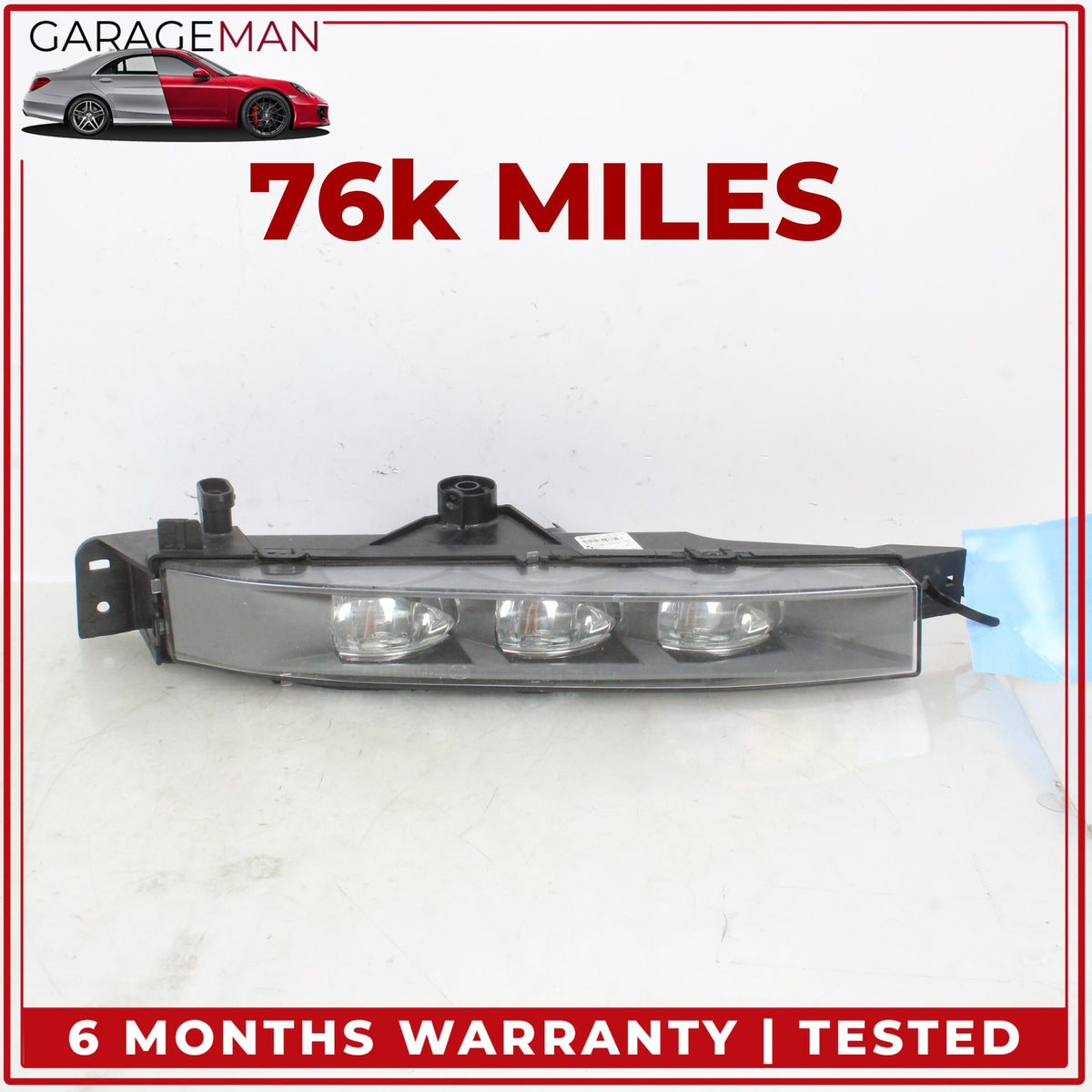 2012-2019 BMW 650i F13 Front Left Side Fog Light Lamp 7234927 OEM