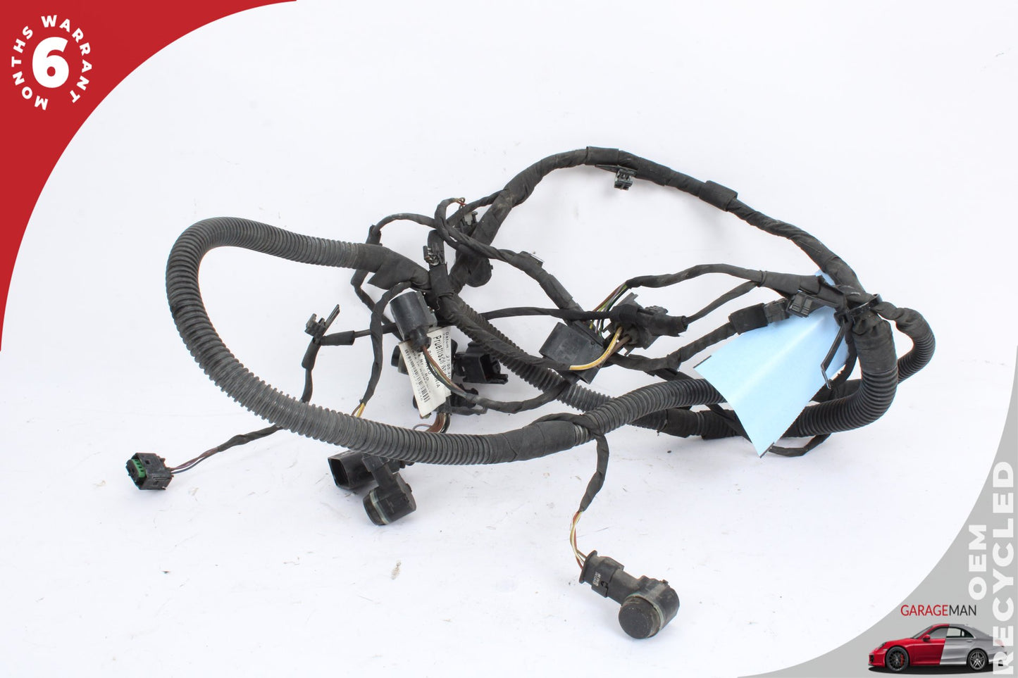 2011-2014 Porsche Cayenne 958 Front Bumper Parking Sensors w/ Wire Harness OEM