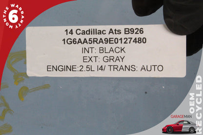 2013-2018 Cadillac ATS Rear Left Driver Side Door Window Glass 43R000004 OEM