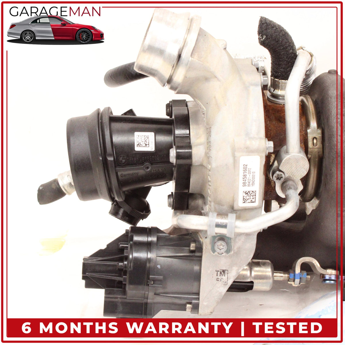 2019-2026 BMW Z4 G29 Engine Motor Turbocharger w/ Manifold 9845816 OEM
