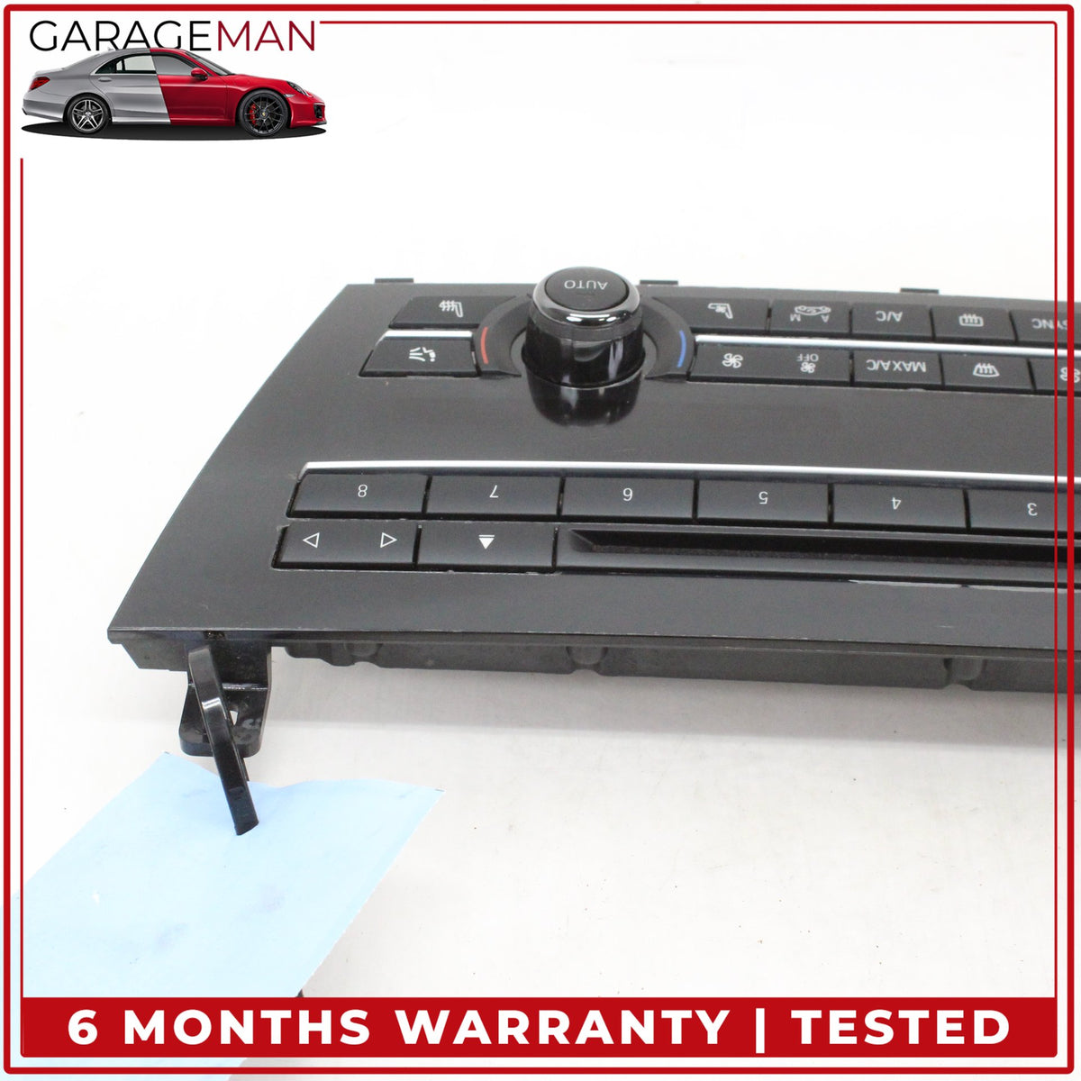 2012-2018 BMW 650i A/C AC Temperature Climate Control Panel w/ Radio Switch OEM